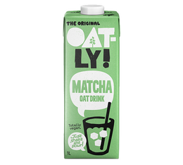 bouteille de lait avoine matcha oatly