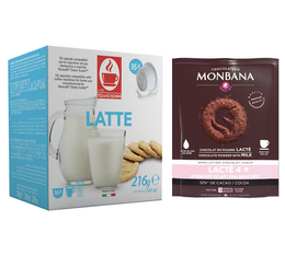 Kit chocolat chaud compatible Nescafé* Dolce Gusto* - CAFFE BONINI - MONBANA