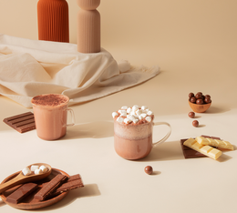 plusieurs chocolats chauds