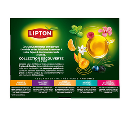 composition coffret the vert collection decouverte lipton