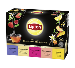 Coffret thés noirs Collection Découverte - 50 sachets - LIPTON