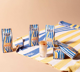 pack de café en grain Sunny Roast PERLÉO avec serviette de plage offerte