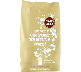 Boisson frappée Vanilla - Sachet 1 kg - ONE & ONLY