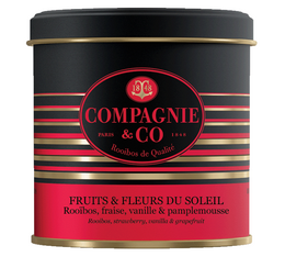 Rooibos Fruits et Fleurs du Soleil - Boite 90 g - COMPAGNIE & CO
