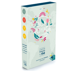 Coffret Infusions Bon Voyage Gourmand - 4 x 5 sachets - COMPTOIR FRANÇAIS DU THÉ