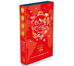 Coffret Thé Bon Voyage Féérique - 4 x 5 sachets - COMPTOIR FRANÇAIS DU THÉ