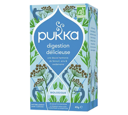 Infusion pour professionnels Digestion Délicieuse Bio - 20 sachets - PUKKA