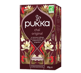 Thé Noir Chaï Bio - 20 sachets - PUKKA