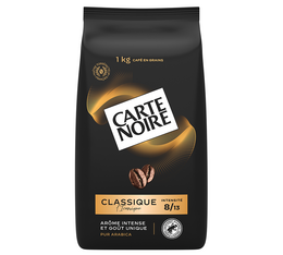 1 kg - Café en grain - Classique Pur Arabica - CARTE NOIRE