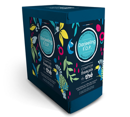Thé Noir Darjeeling FOP - Boite 20 sachets - COMPTOIR FRANÇAIS DU THÉ
