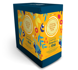 Thé Oolong Caramel Beurre Salé - 20 sachets - COMPTOIR FRANÇAIS DU THÉ