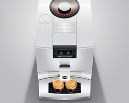 jura c9 pianowhite double extraction cafe