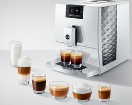 Jura c9 pianowhite boissons