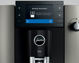 JURA E6 ED Dark Inox quality assistant