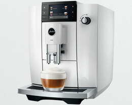 JURA E6 ED White cappuccino