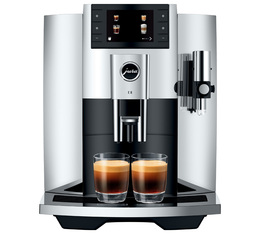Jura - Kaffeevollautomat E8 Chrome (EC) mit Smart Connect als Geschenk