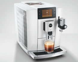 JURA - E8 Diamond White (ED) machine
