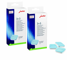 Détartrant JURA - Pastilles de détartrage  x18