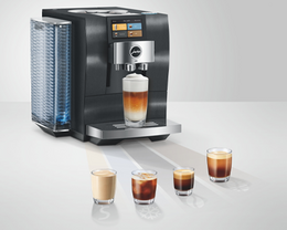 JURA Z10 Black Aluminium EB 4 boissons