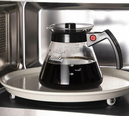 Verseuse à Café Kalita En Verre Avec Support Céramique + 102 Filtres Papier - Capacité 500 Ml - Fabriqué Au Japon