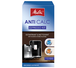 Détartrant en poudre pour cafetières à dosettes automatiques - 2 sachets -  Melitta