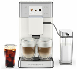 Expresso Broyeur KITCHENAID KF4 5KES8454EPL - Blanc 