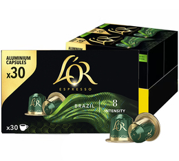 90 capsules compatibles Nespresso* Original Brazil - L'OR ESPRESSO