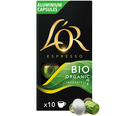 L'Or Espresso Nespresso* Original Compatible Pods Organic x 10