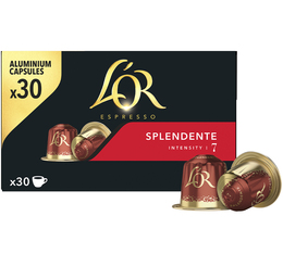 30 capsules compatibles Nespresso* Original Splendente - L'OR ESPRESSO