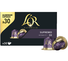 30 capsules compatibles Nespresso* Original Supremo - L'OR ESPRESSO