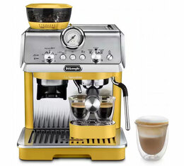 Machine Expresso - La Specialista Arte  - Compact size / 8 grinder settings / 3 infusion temperature profiles / YELLOW -