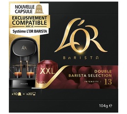 10 capsules  Double Barista Selection - L'OR BARISTA