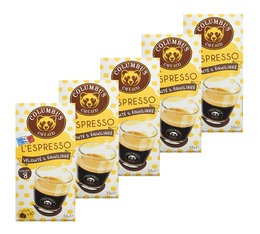 Lot de 50 Capsules Espresso Columbus Café & Co pour Nespresso