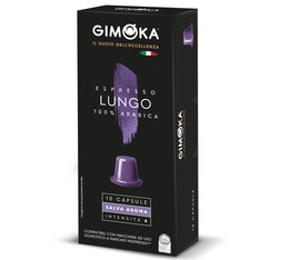 10 capsules Lungo- Nespresso® compatible - GIMOKA