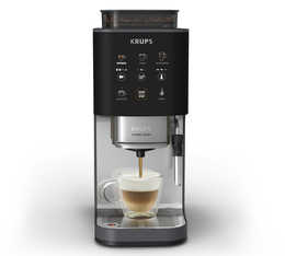 Machine expresso broyeur KRUPS Coffee Crush Milk SA404BE1 - Noir