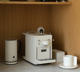 machine capsules beige