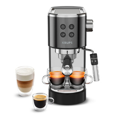 Machine expresso KRUPS Virtuoso plus XP444G10 inox noir