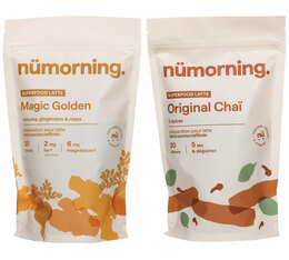 Nümorning - Probierset Chai Latte & Chai Latte Magic Golden bio – lose 2 x 500 g