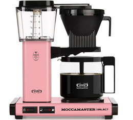 Cafetière filtre - MOCCAMASTER - KBG Select Rose 1.25L + offre cadeaux