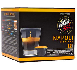 Capsules Vergnano Napoli x12 pour Nescafe® Dolce Gusto®
