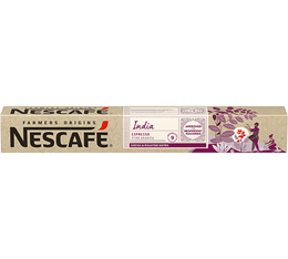 10 capsules origins India - Nespresso compatible - NESCAFE FARMERS