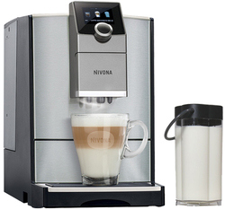 NiVONA CafeRomatica 799 Acier Chrome avec carafe à lait 1L