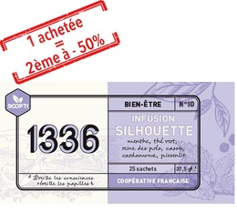 Offre Exceptionnelle 1 boîte Infusion Silhouette 1336 = 2 ème boîte à -50 %