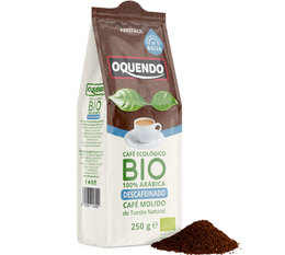  250 g - Café moulu - Décaféiné Bio 100% Arabica - OQUENDO 