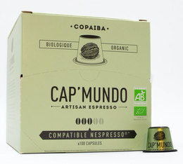 100 capsules Copaiba Bio - Nespresso compatible - CAP MUNDO