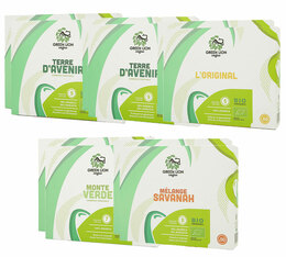 Pack Découverte Bio 500 capsules compatibles Nespresso* Pro – GREEN LION COFFEE