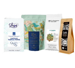 900 g – Café en grain de spécialité – Pack Découverte Grands Crus – MAXICOFFEE