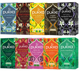Pack découverte Bio pour professionnels - 200 sachets - PUKKA