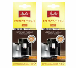 Pastilles de nettoyage PERFECT CLEAN pour machines automatiques x2 - Melitta