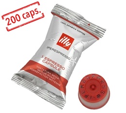 Pack 2 x 100 Capsules illy Iperespresso rouge